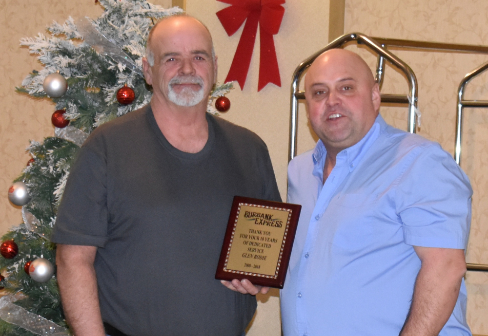 Driver Service Appreciation Award